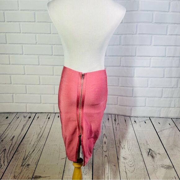 WOW Couture Pink Bandage Pencil Skirt - Size Small - Picture 6 of 16